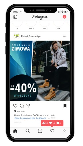 BANER post grafika reklama INSTAGRAM instastory