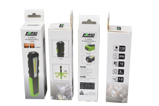 ФОНАРЬ МАСТЕРСКАЯ ЛАМПА LED COB USB FARYS