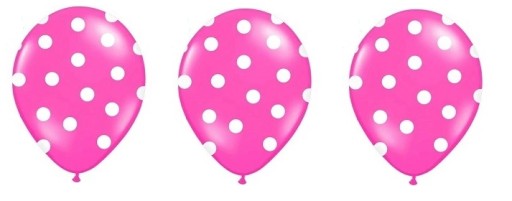 ZESTAW BALONÓW MYSZKA MINNIE MINI BALONY URODZINY