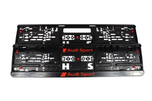 РАМКА НОМЕРНОГО ЗНАКА AUDI SPORT UNIKAT ASO