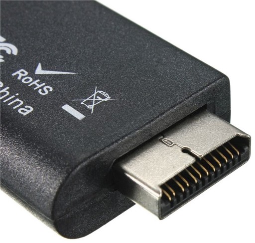 ПРЕОБРАЗОВАТЕЛЬ АДАПТЕРА ТВ-АДАПТЕРА PS2 В HDMI