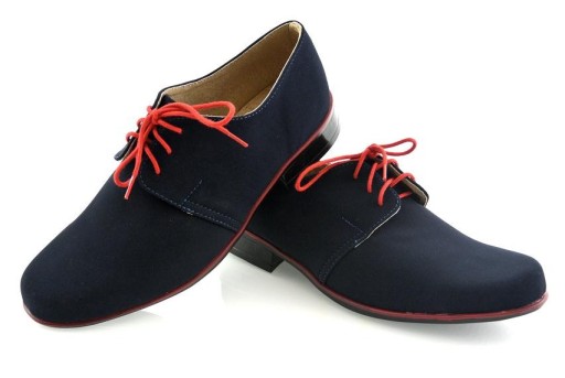 Мокасины POLISH NAVY BLUE, деловая обувь, размер 30