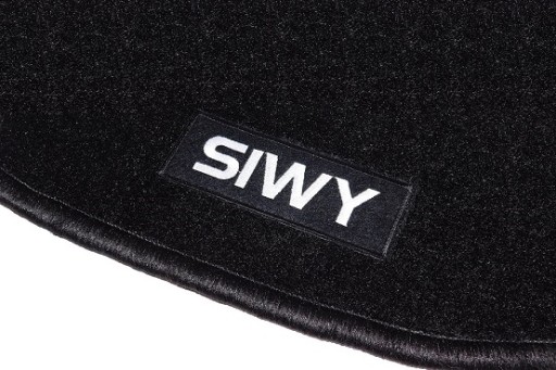 Велюровые коврики Audi A3 8P 03-12 Logo Inscription