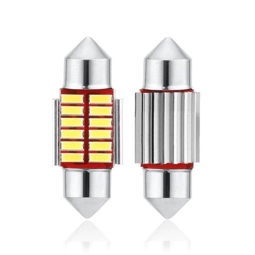 СВЕТОДИОДНАЯ ЛАМПА 12 SMD 4014 C5W C10W C18W CANBUS 31мм