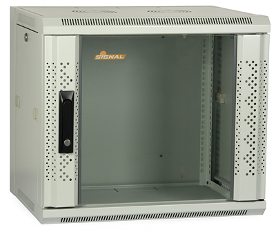 Шкаф RACK 19 футов 9U 450 мм подвесной SIGNAL RAL7035