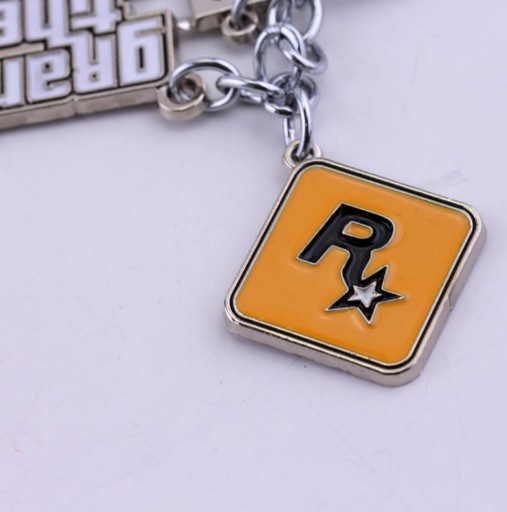 Брелок GTA V 5 Grand Theft Auto в подарок.
