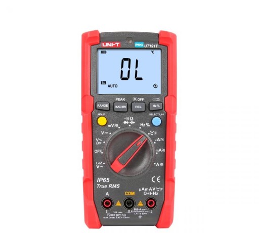 МУЛЬТИМЕТР UNI-T PRO UT191T TrueRMS * IP65
