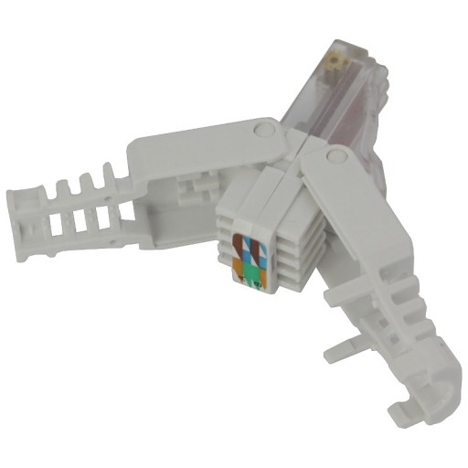 Разъем UTP RJ45 кат.6, без инструментов, 8p8c