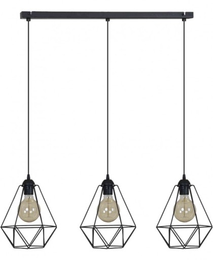 Подвесной светильник Loft Retro Edison 3x60W Link Strip
