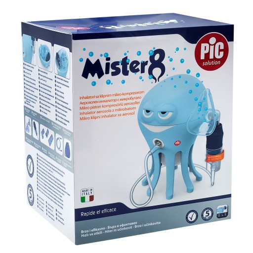 Inhalator ośmiornica PiC Mister 8 dzieci i dorosli