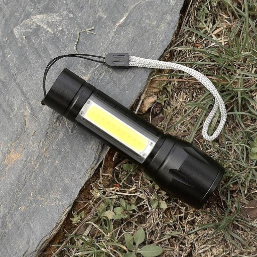 НАБОР USB-ВЕЛОСИПЕДНЫХ ФОНАРЕЙ ПЕРЕДНИЙ ЗАДНИЙ COB + CREE