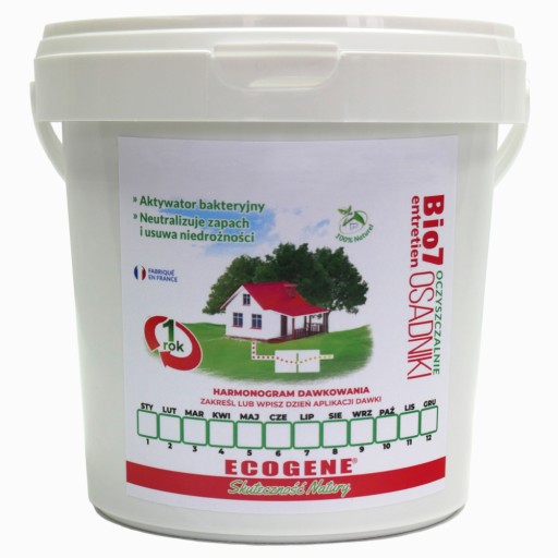Starter Bio7 Choc + BACTERIA Bio7 Entretien BACTERIA Отстойники для септиков ROK