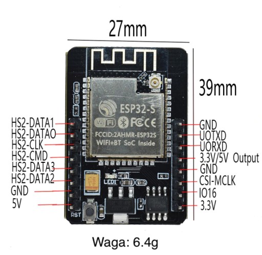 ESP32 CAM ESP-32S WiFi OV2640 Модуль микроконтроллера