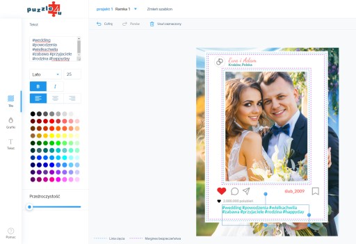 Foto ramka do zdjęć PARTY IMPREZA URODZINY EVENT