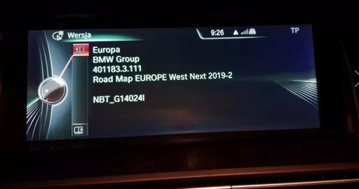 Обновление карты BMW 2021 Europa Next Premium EVO