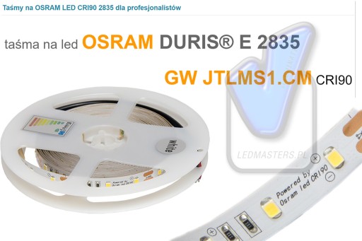 СВЕТОДИОДНАЯ ЛЕНТА ДЛЯ OSRAM 2835 CRI>90 ТЕПЛЫЙ ЦВЕТ