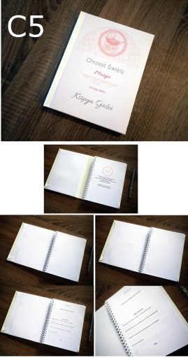 Гостевая книга причастия, 20,5 х 20,5 см.