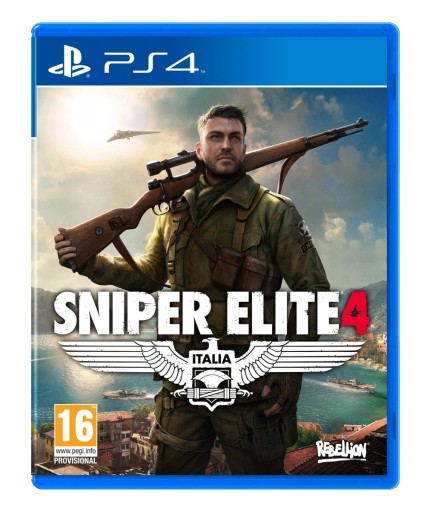 SNIPER ELITE 4 ИТАЛИЯ PS4 / PLAYSTATION 4 PL НОВИНКА
