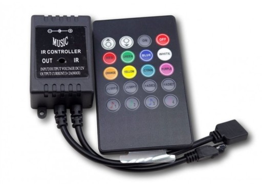 Светодиодная RGB-подсветка монитора ПК, пульт дистанционного управления МУЗЫКА
