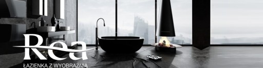 Высокий смеситель для умывальника FENIX MATTE BLACK REA
