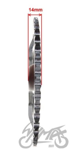 ЗАДНЯЯ ЗВЕЗДОЧКА 428 52z ROMET ZETKA ZK 50