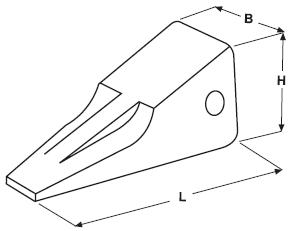 Кошачий зуб J350 9J4359 Scancaft Германия