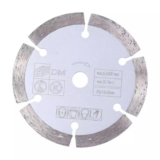 Tarcza diamentowa 85mmx10mm, mini piła