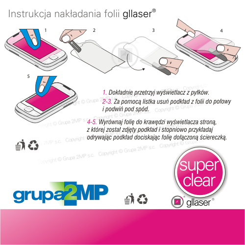Folia ochronna GLLASER SC do Garmin EDGE 530