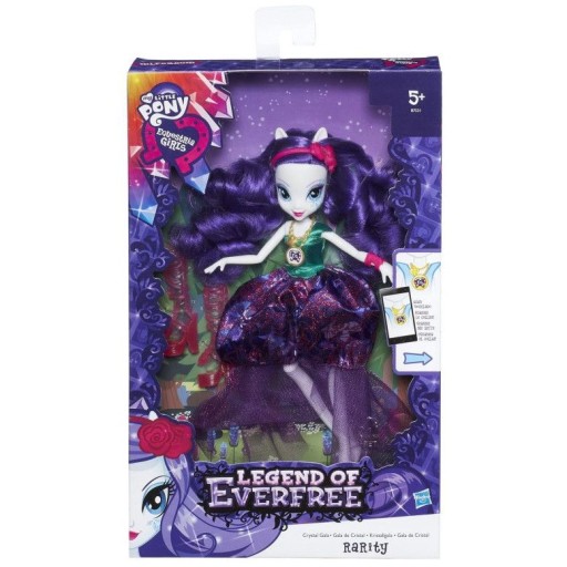 My Little Pony RARITY CRYSTAL GALA B7531 / B6478 Hasbro Equestria Girls