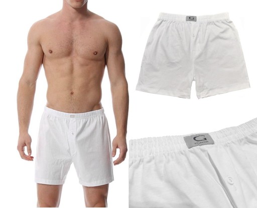 3x БЕЛЫЕ БОКСЕРЫ 100% хлопок 2XL свободные ШОРТЫ шорты трусики XXL