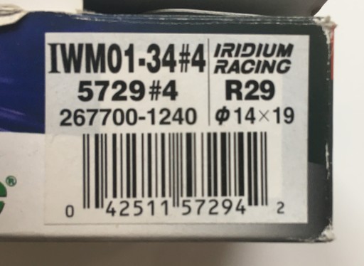 СВЕЧА ЗАЖИГАНИЯ DENSO IWM 01-34 HONDA KTM