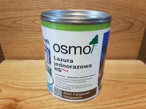 Osmo 9264 Одноразовая глазурь HS 2,5л РОЗАНДР