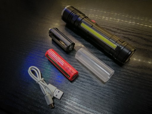 МОЩНЫЙ МИНИ-ФОНАРИК СВЕТОДИОДНЫЙ ФОНАРЬ USB БОКОВОЙ ФОНАРЬ С ЗУМОМ