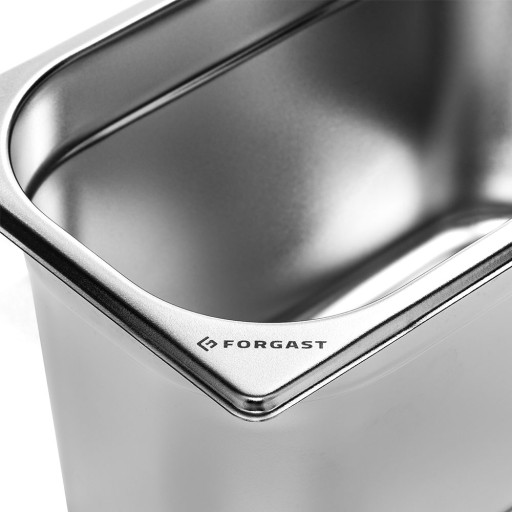 КОНТЕЙНЕР СТАЛЬНОЙ GN 2/3 – 15 СМ FORGAST FG04001
