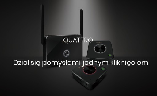 Беспроводная система HDMI QuattroPod Standard 2T1R