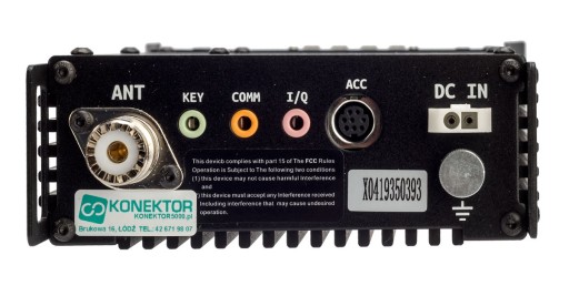 XIEGU G90 EXPORT RX/TX 0,5–30 МГц SDR ATU водопад