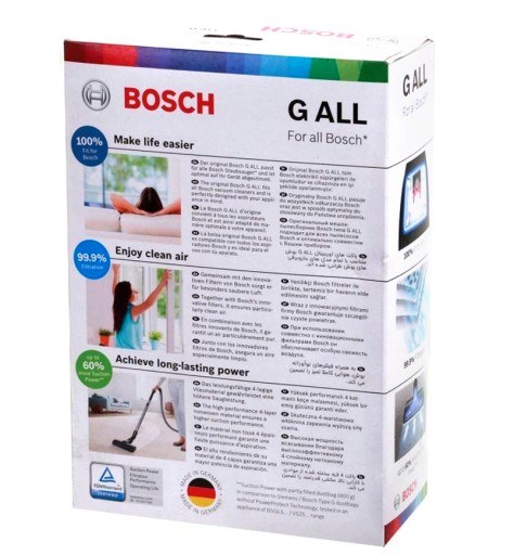Мешки для пылесоса Bosch G ALL BBZ41FGALL 8 шт.