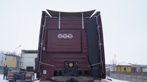 Спойлеры обтекателя Mercedes Actros MP3 Mega Space