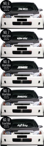 Наклейка на окно JDM STYLE Japan Sun * УЗОРЫ * ЦВЕТА