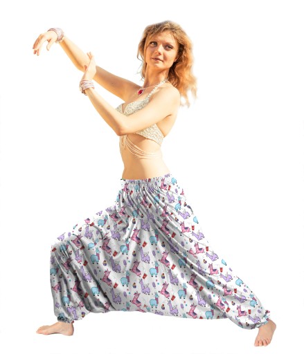 БРЮКИ SALUTE FABULOUS LLAMA ALLADIN YOGA BOHO