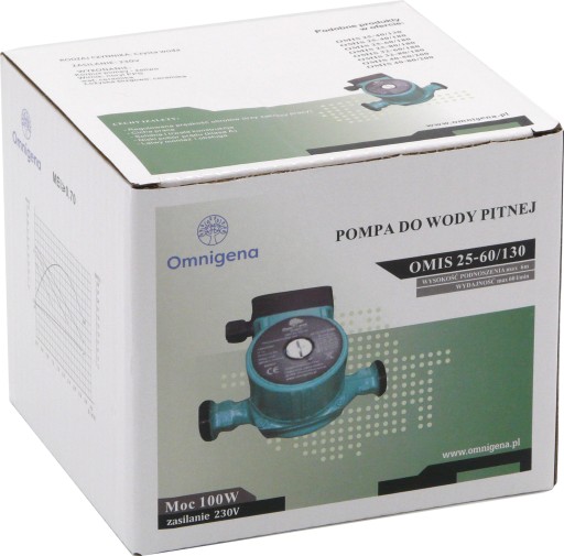 ЦИРКУЛЯЦИОННЫЙ НАСОС 25-60/130 CIRCULATION OMNIGENA CO