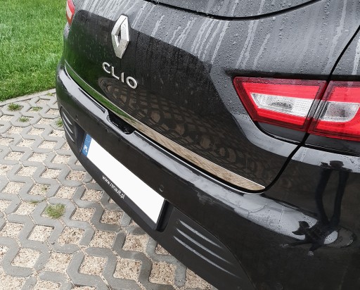 Накладка на кромку двери багажника Renault Clio 4 12+
