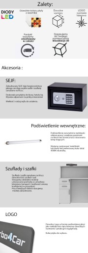 Стойка ресепшн R163 рейка 200x80см