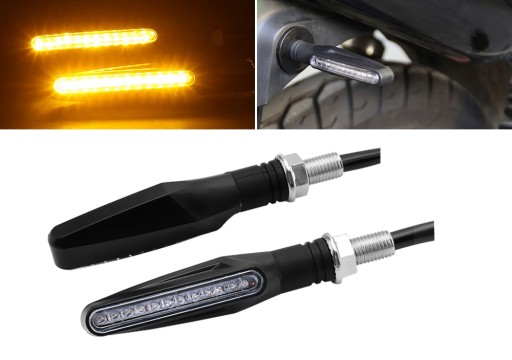 KIERUNKOWSKAZY 12x LED MOTOR DYNAMICZNE PŁYWAJĄCE