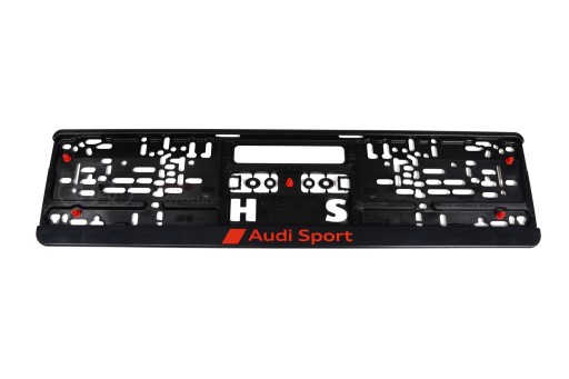 РАМКА НОМЕРНОГО ЗНАКА AUDI SPORT UNIKAT ASO