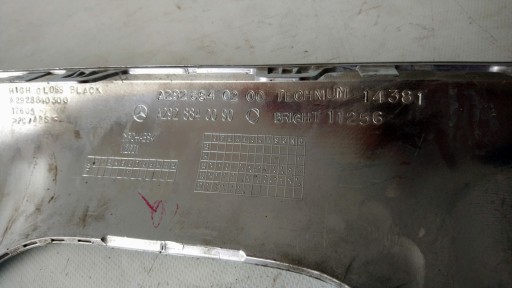 SPOILER ZDERZAKA TYŁ MERCEDES GLE 292 A2928840090