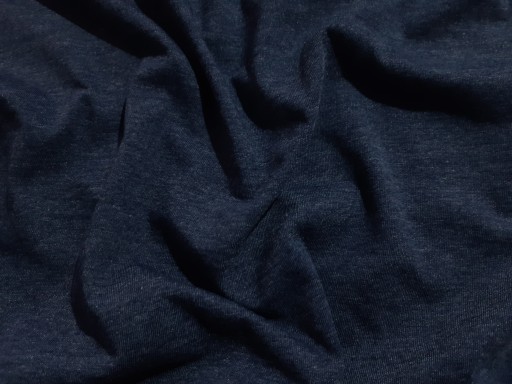 DZIANNINA 100% BAWEŁNA NA KOSZULKI 180g JEANS