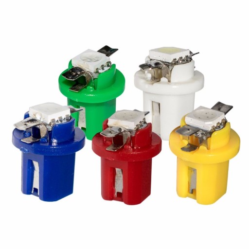 СВЕТОДИОДНАЯ ЛАМПА SMD 5050 T5 R5 B8.5D СЧЕТЧИК ЧАСОВ