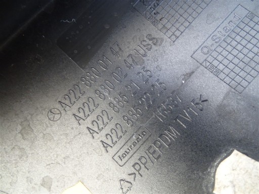 БАМПЕР ПЕРЕДНИЙ MERCEDES S 222 2013-2015 A2228800147