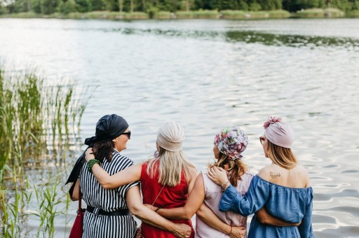 Turban Emma wr05 EVADESIGN także po chemioterapii